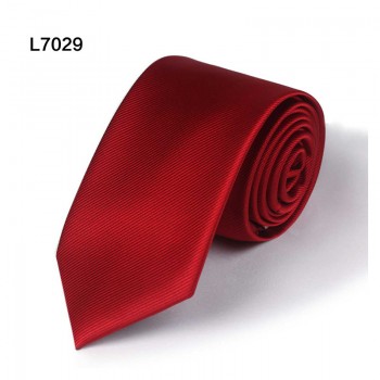 男士领带涤纶丝 韩版时尚商务7cm正装领带 职业领带