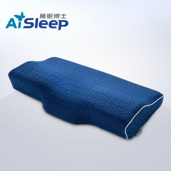 AiSleep睡眠博士蝶形慢回弹颈椎枕 颈椎枕头 护颈记忆棉保健枕头