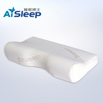 AiSleep睡眠博士蝶形穴位砭石记忆枕头 护颈椎枕头枕芯护颈枕