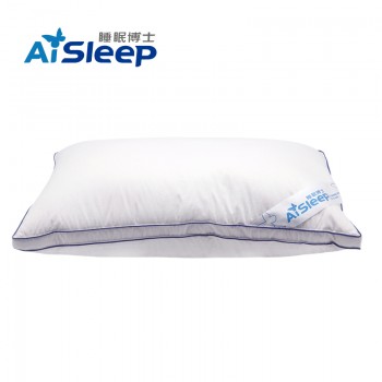 AiSleep/睡眠博士羽绒枕酒店枕头 成人枕头枕芯护颈枕 90%白鸭绒